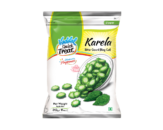 Vadilal Karela 312G Frozen