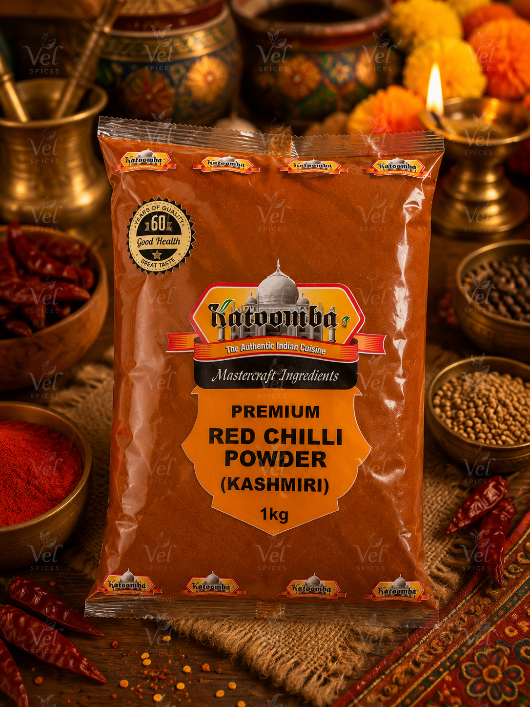 Katoomba Premium Kashmiri Red Chilli Powder 1kg