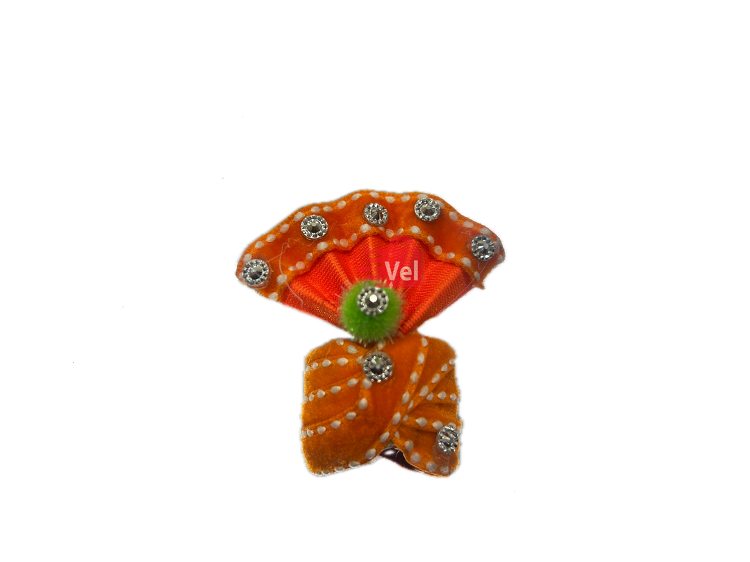 Krishna hat small orange