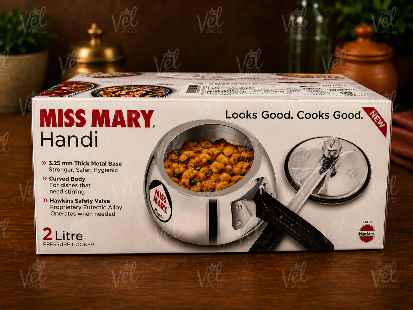 Hawkins Miss Mary Handi Pressure Cooker 2L