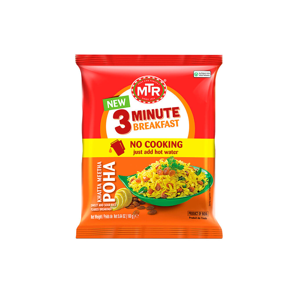 Mtr Khatta Meetha Poha 160G