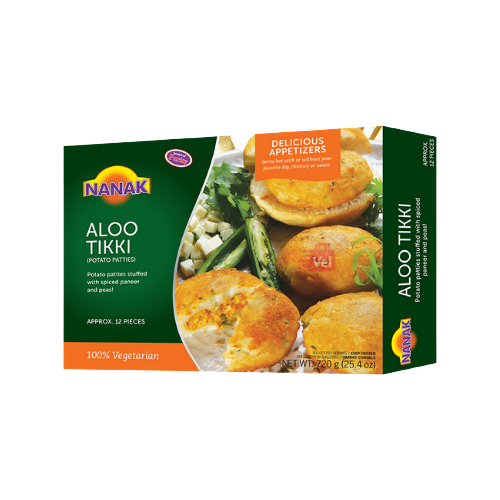 Nanak Aloo Tikki 720G Frozen