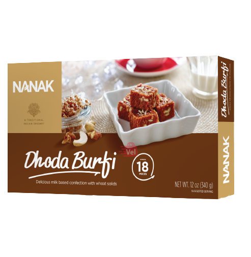 Nanak Dhoda Burfi 340G Frozen