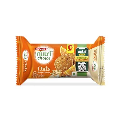 Britannia Nutri Choice Oats Orange 75G