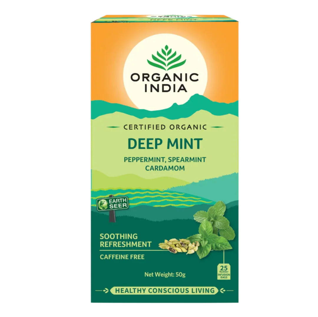 Organic Deep Mint Tea 25 Bags