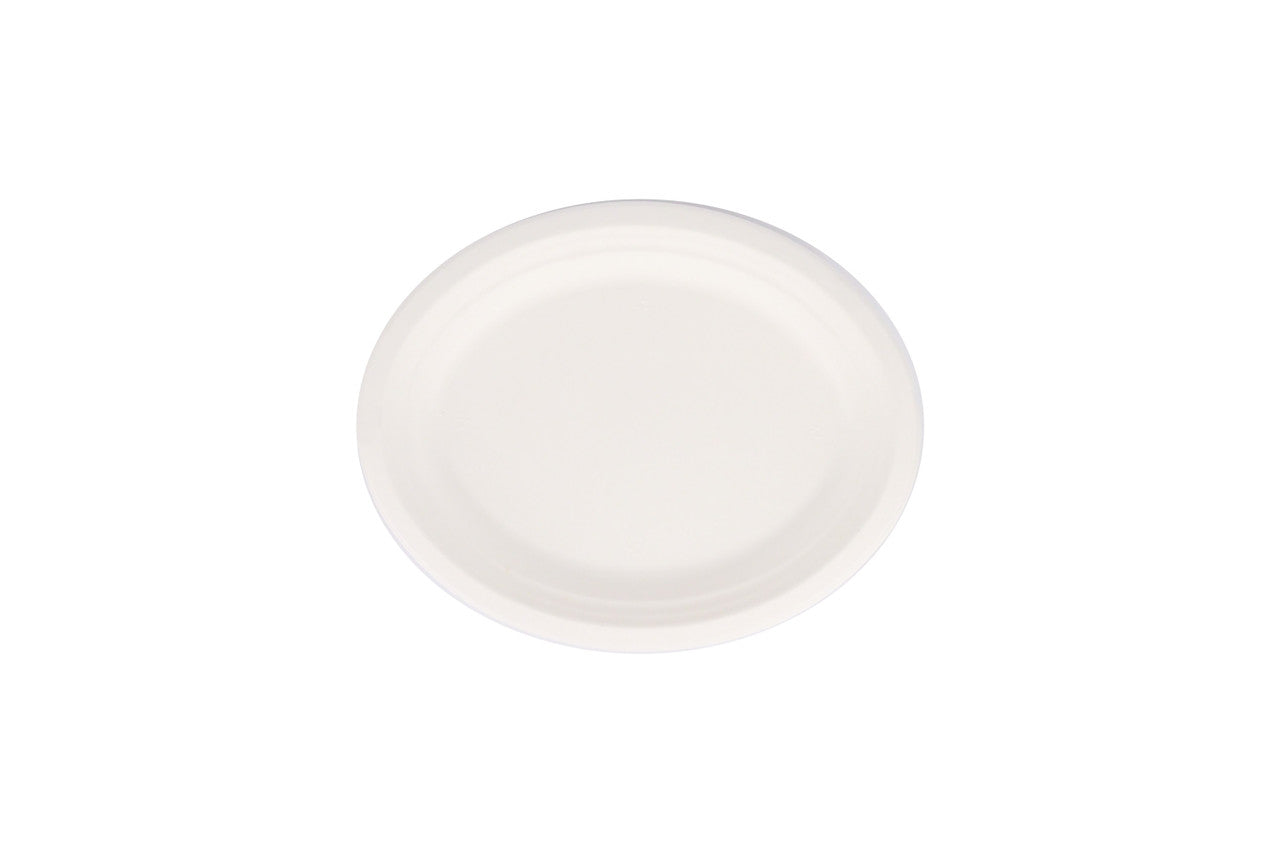 Green Earth Oval Plates 320Mm 25 Pcs