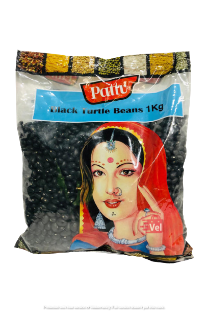 Pattu Black Turtle Beans 1Kg