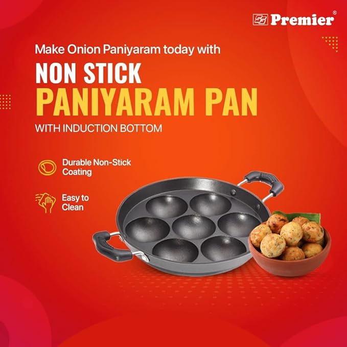 Premier Non Stick Paniyaram Pan Small