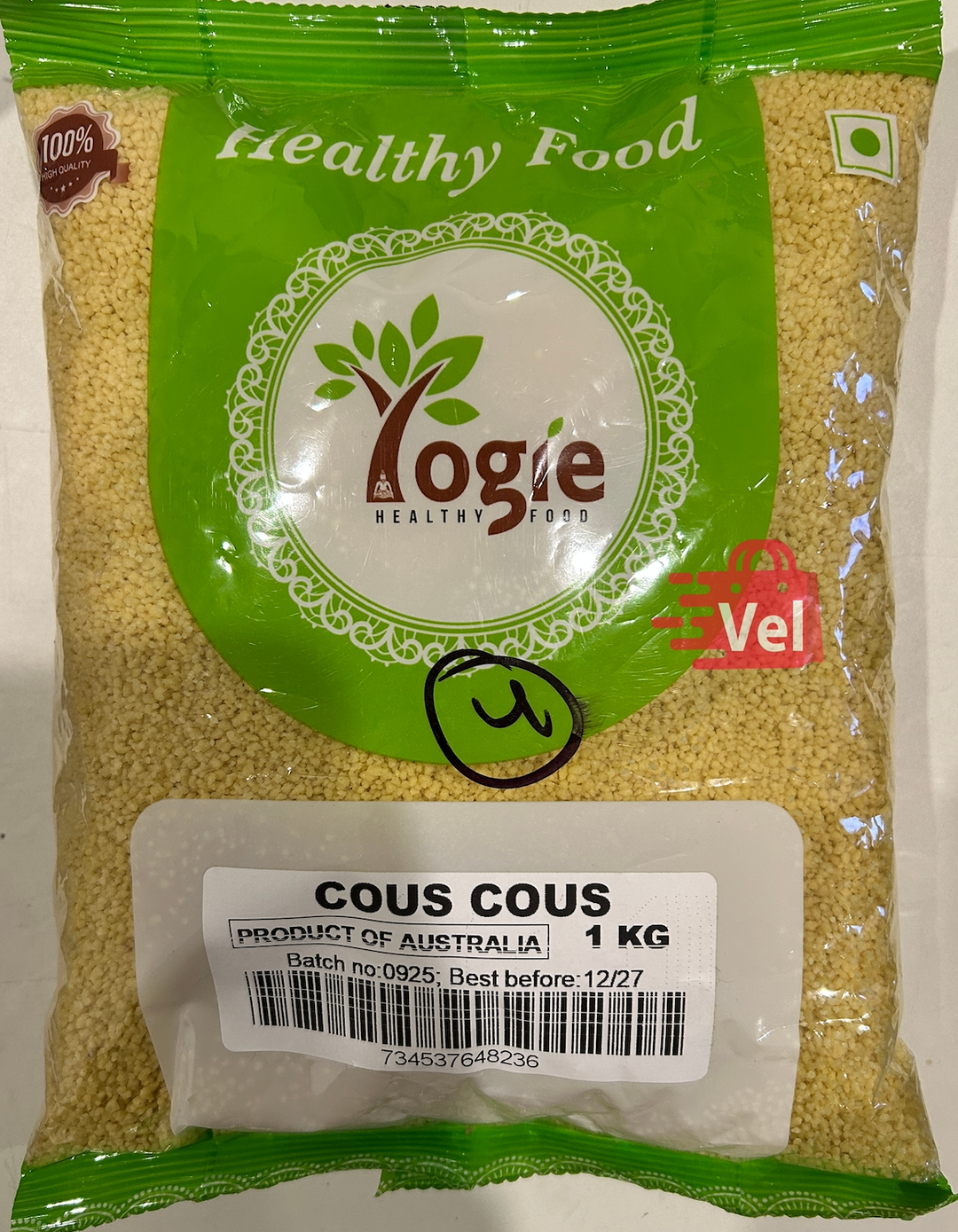 Yogie Cous Cous 1Kg