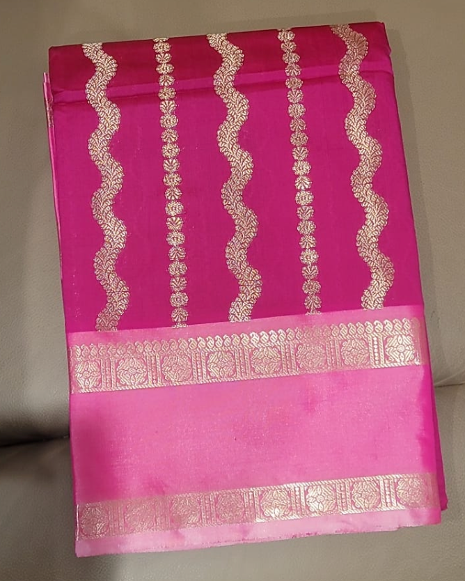 Pink Saree