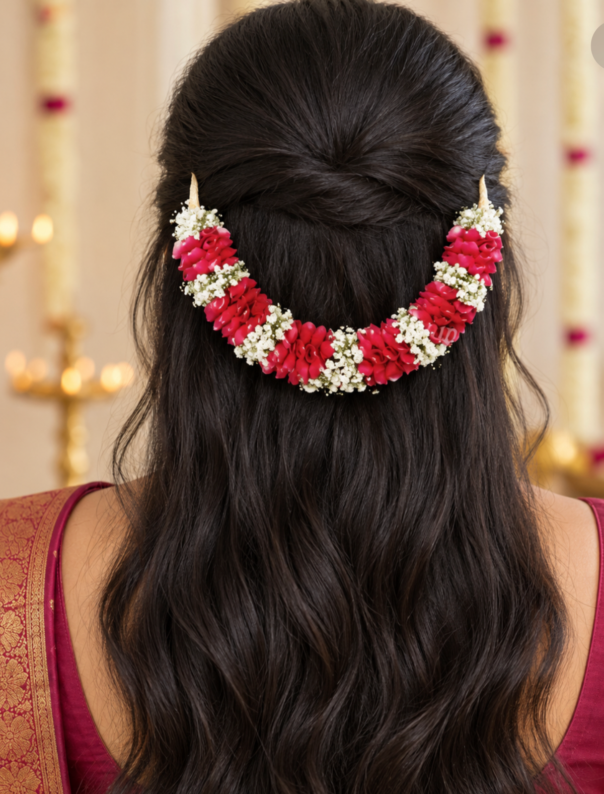 Fresh Kondai/Hair Malai (Pre- order 2 weeks before) Flowers for Hair