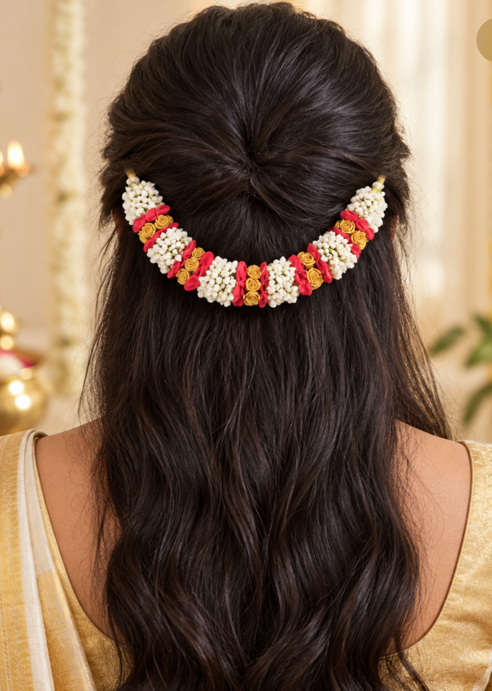 Fresh Kondai/Hair Malai (Pre- order 2 weeks before) Flowers for Hair