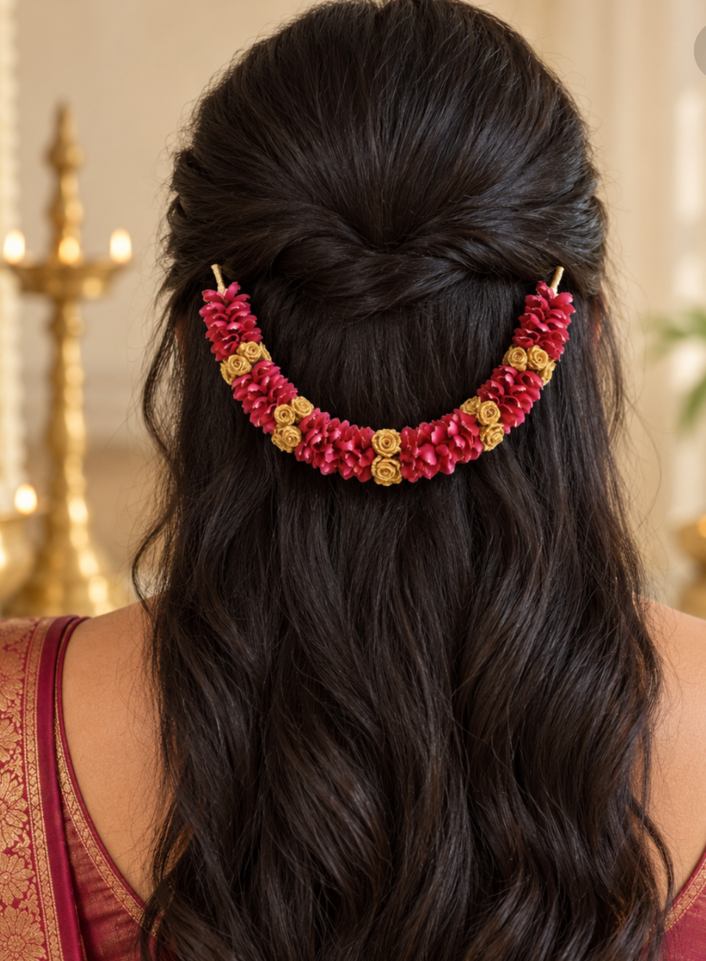 Fresh Kondai/Hair Malai (Pre- order 2 weeks before) Flowers for Hair