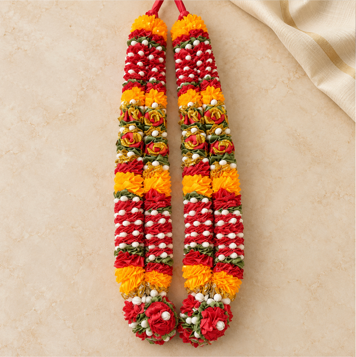 Artificial Flower Malai / Garland - 35cm
