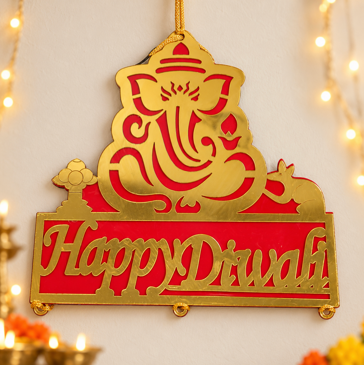 Diwali Wall Hanging Sticker
