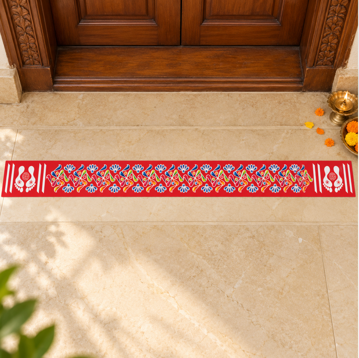 Rangoli/ Kolam Design Sticker (approximately 80cm)
