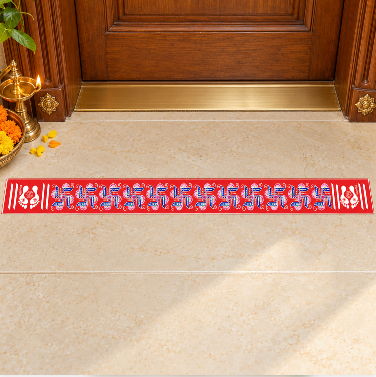 Rangoli/ Kolam Design Sticker (approximately 80cm)