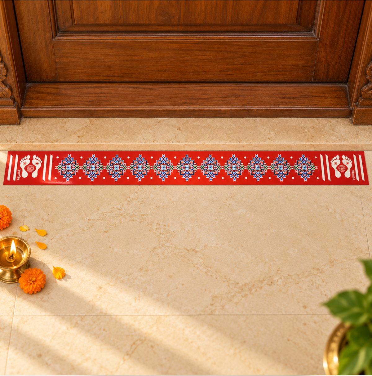 Rangoli/ Kolam Design Sticker (approximately 80cm)