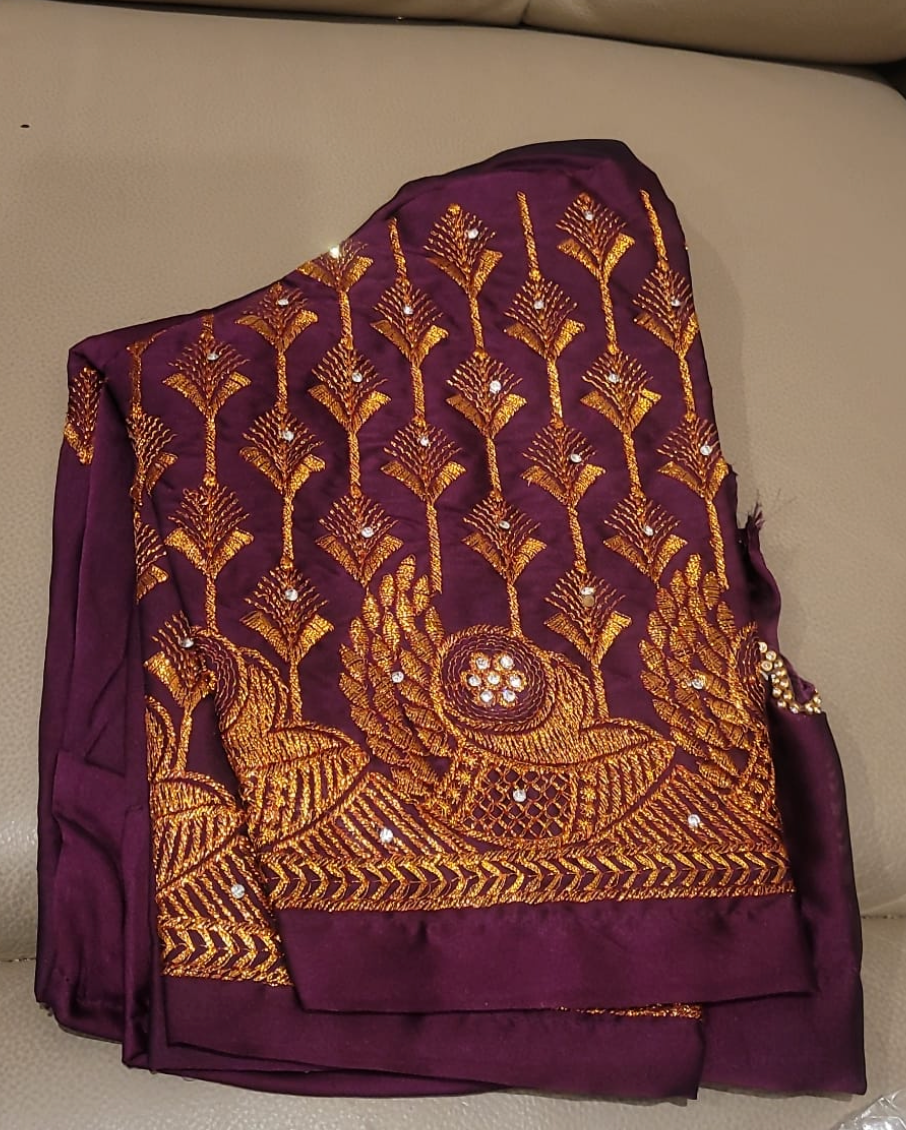 Saree Blouse Feather Pattern - Multiple colours and sizes available