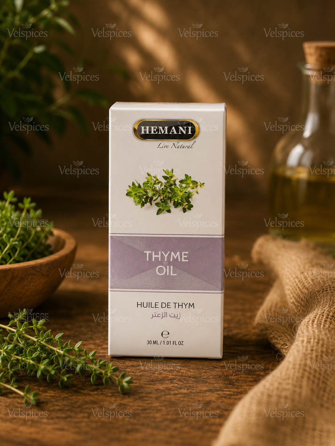 Hemani Live Natural Thyme Oil 30ml
