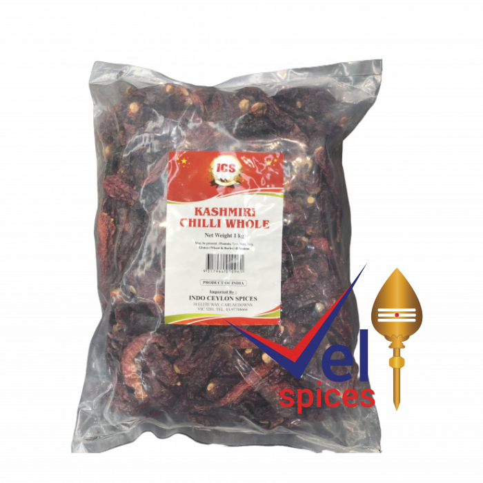 Ics Kashmiri Chilli Whole 1Kg