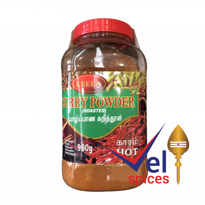 Leela Roasted Curry Powder Hot 900G