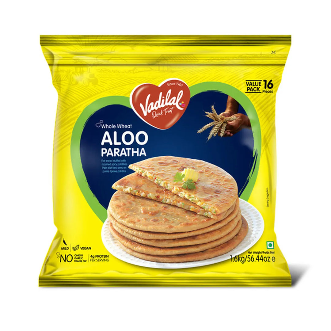 Vadilal Aloo Bulk Paratha Frozen 1.6Kg