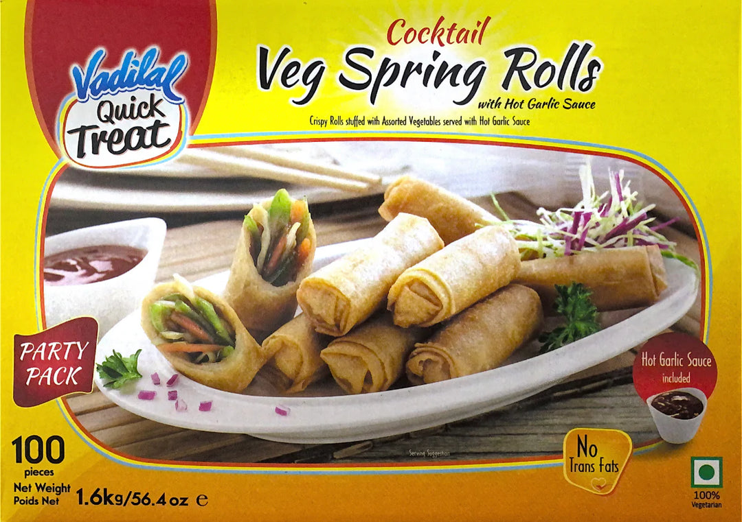 Vadilal Spring Rolls 15Gx100pc