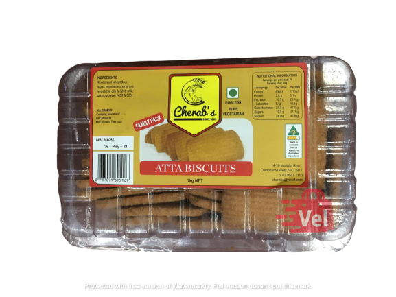 Cherabs Atta Cookies 1Kg