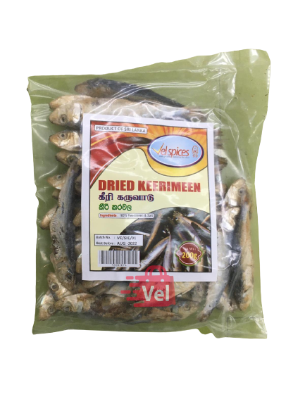 Velspices Dried Keeramin Fish 200G