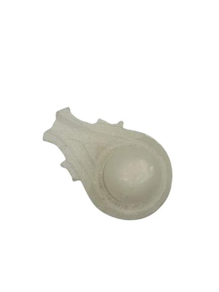 White Marble Dust Lingam