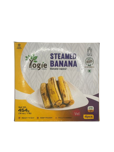 Yogie Steamed Banana Frozen 454G