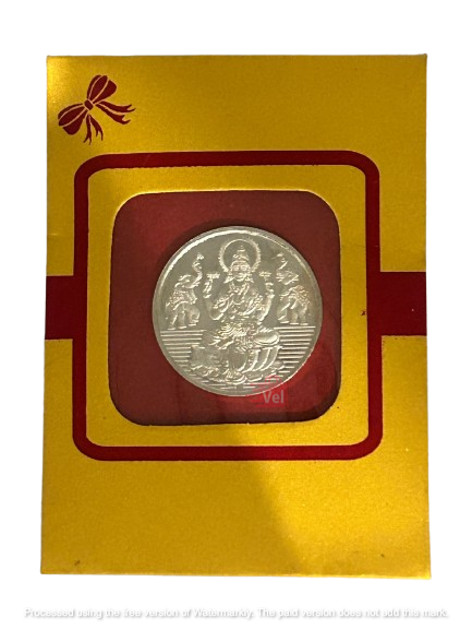 Goddess Lakshmi Silver Coin 10G