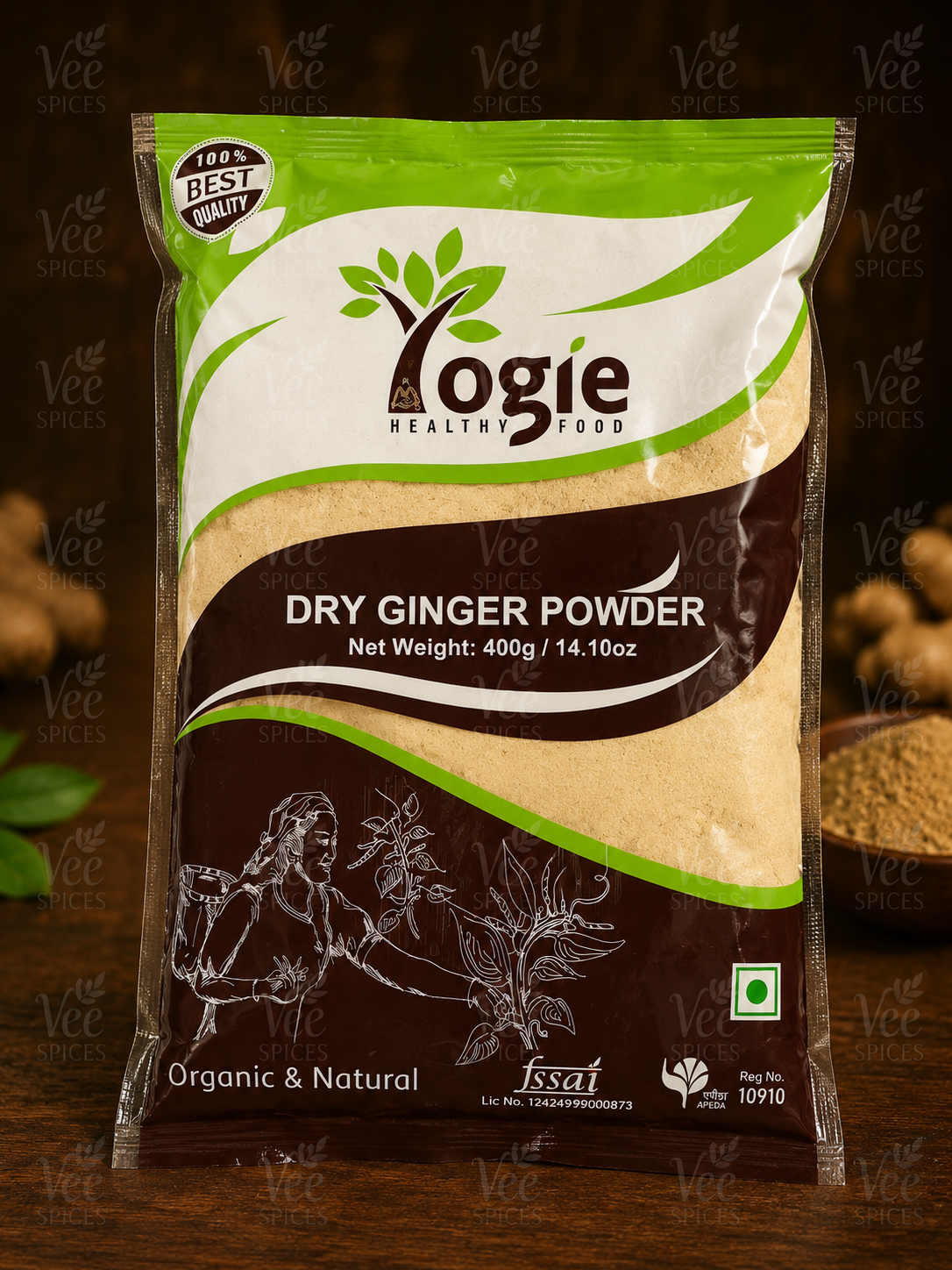 Yogie Dry Ginger Powder 400g