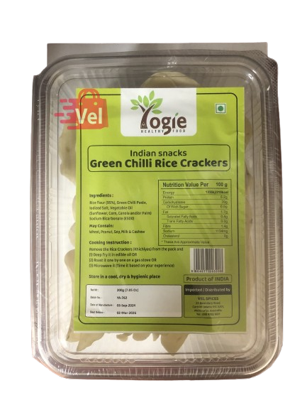 Yogie Khichiya Green Chilli 200G