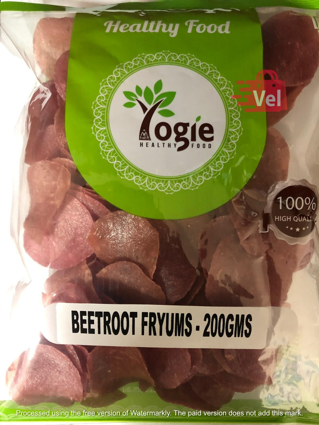Yogie Fryums Beetroot 200G