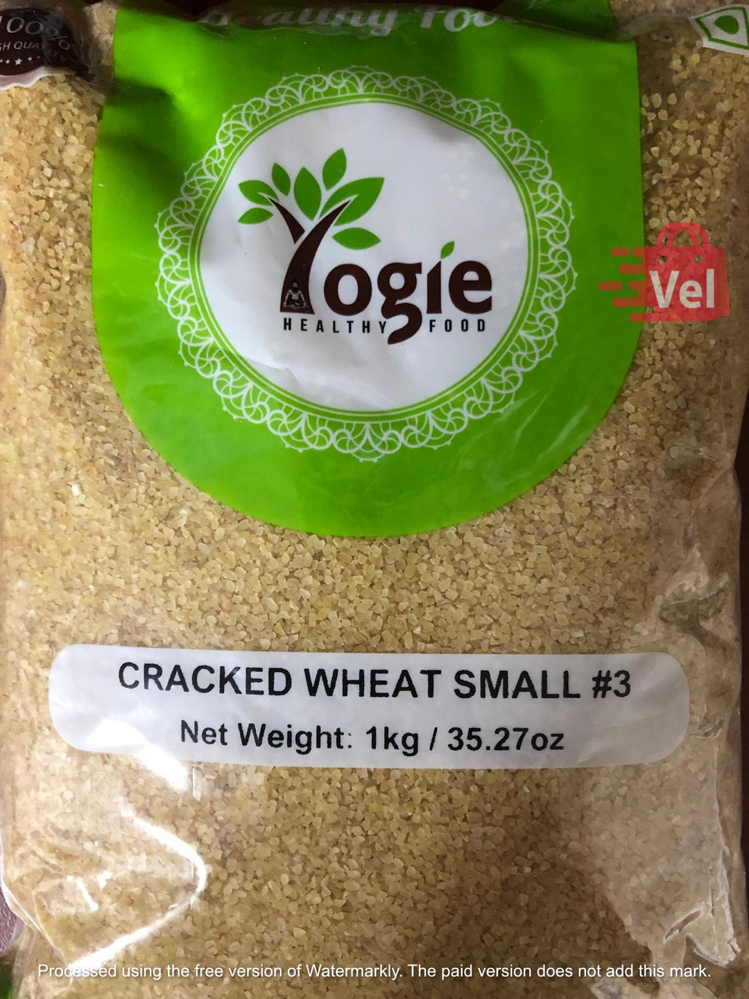 Yogie Cracked Wheat Coarse 1KG