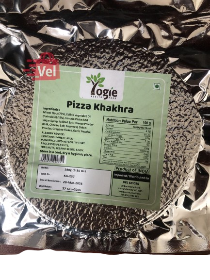 Yogie Pizza Khakhra 180G
