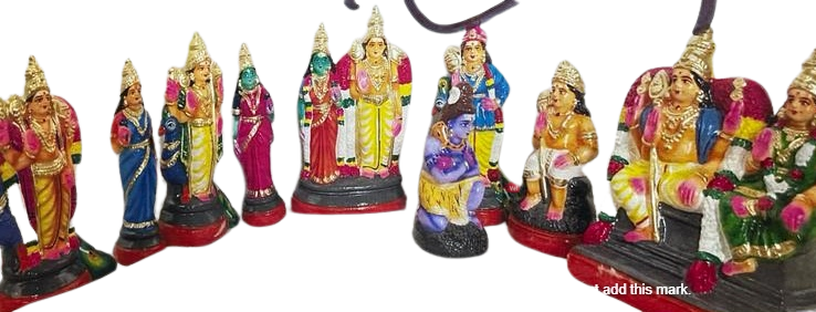 Aarupadai Veedu Murugar Set/ Dasa Avataram Golu Set/ Ten Incarnations Navarathri Dolls/ Kolu dolls/ Dasavatara Golu Bommai/ Dhasavataram Navaratri Set/ Ten Avatars Golu Dolls/ Dasa Avatars Navarathri Set/ Navarathri golu dolls