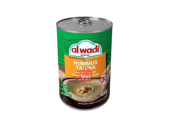Al Wadi Hummus Tahina 400G