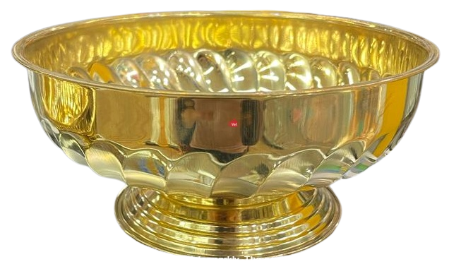 Brass Flower Bowl No 1