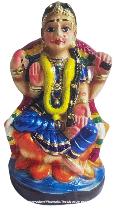 Balambigai / Balambigai Golu Doll / Colorful Golu Bommai of Balambigai / Handcrafted Balambigai Doll for Navaratri  / Navarathri doll / Kolu doll / Balambika / Balambal / Balambigai Amman / Balambigai Devi / Balambigai Amma / Balambikai  / Balam Bigai