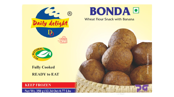 Daily Delight Bonda 350G Frozen
