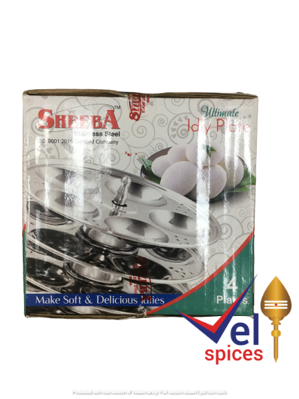 Sheeba Stainless Steel Ultimate Idly Cooker 4 Plates