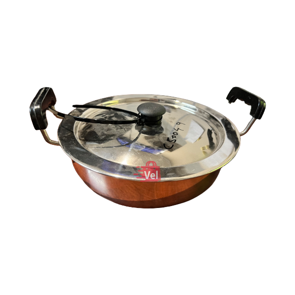 Sheeba Stainless Steel Kadai Medium