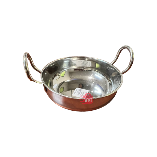 Stainless Steel Mini Kadai Size No 4