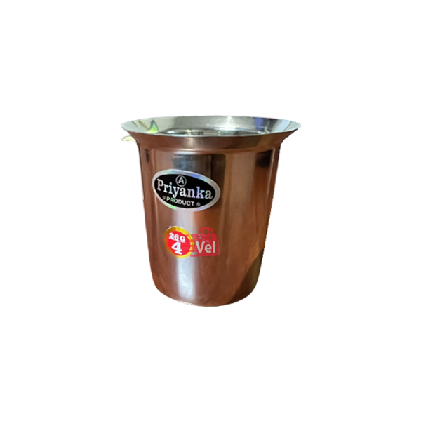 Priyanka Stainless Steel Small Tumbler Size No 4