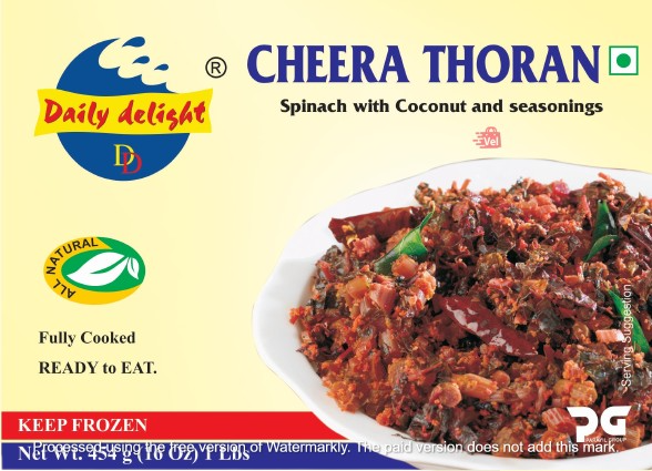 Daily Delite Cheera Thoran Frozen454G
