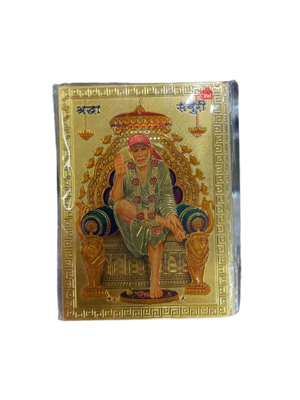 Magnestic Sticker Sai Baba