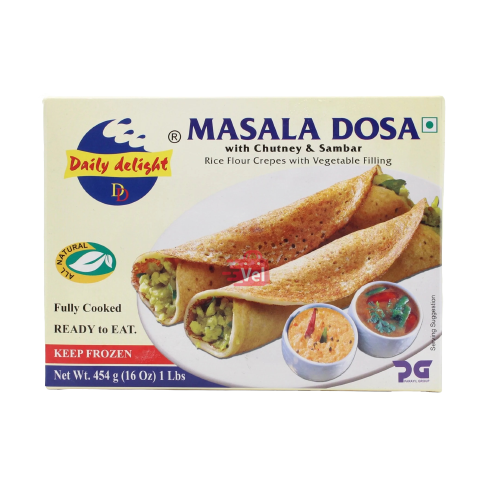 Daily Delight Masala Dosa 454G Frozen